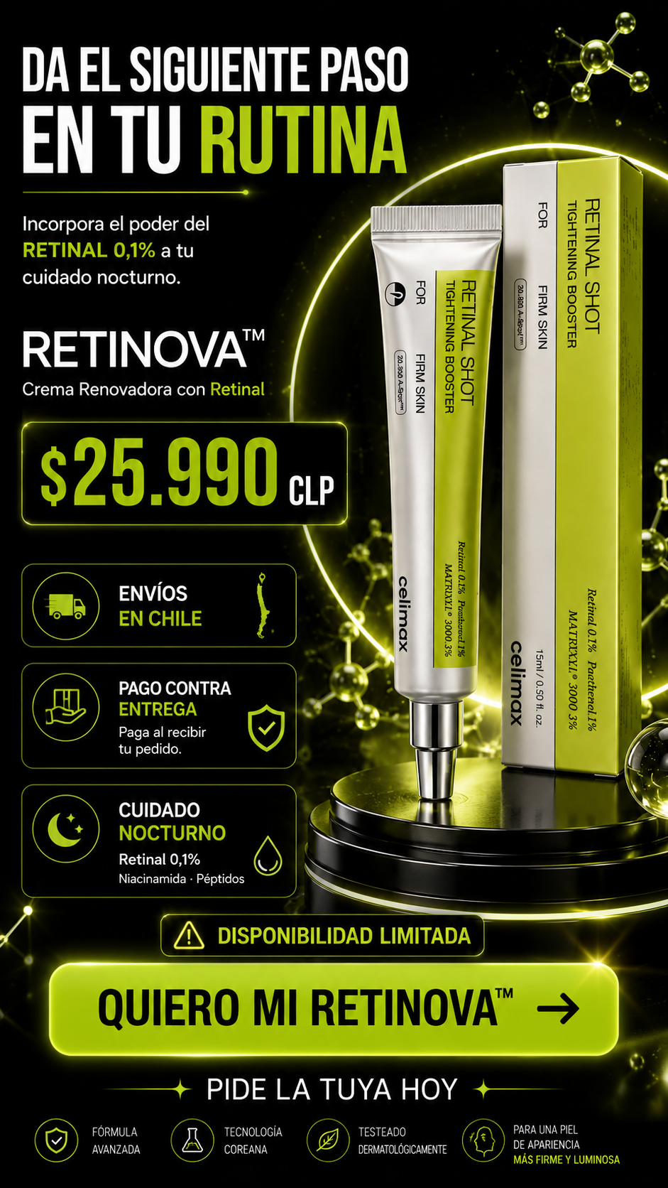 Retinova™ | Crema Renovadora con RetinalRetinova™