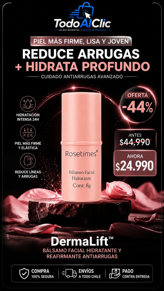 DermaLift™ | Bálsamo Facial Hidratante y Reafirmante Antiarrugas